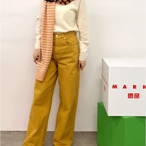 Uniqlo x Marni Mustard Yellow Pants